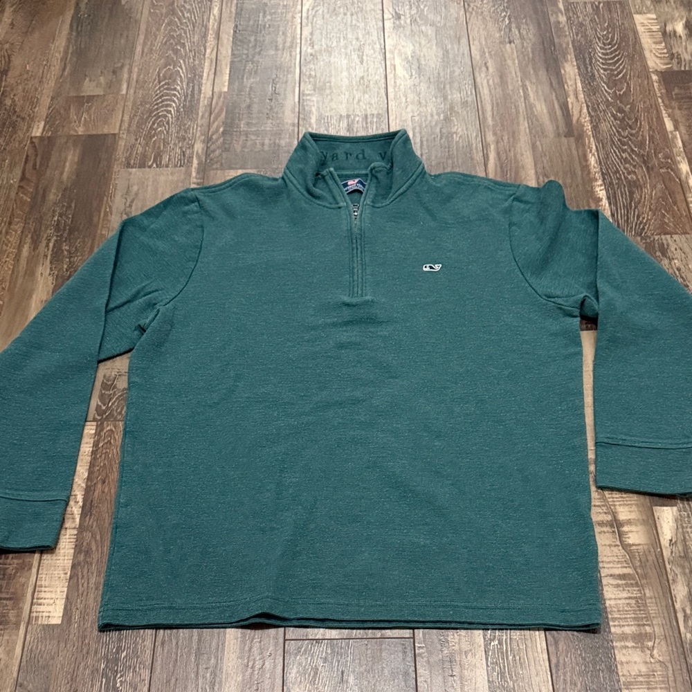 Vineyard‎ Vines Green Quarter-Zip Sweater